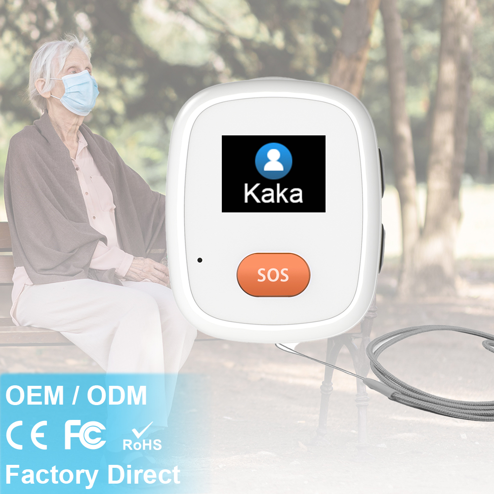 Fall Detection Watch - นาฬิกาติดตามเด็กและผู้สูงอายุ L15PRO พร้อมซิมการ์ด 4G โทรสองทาง ลำโพงเสียงดัง