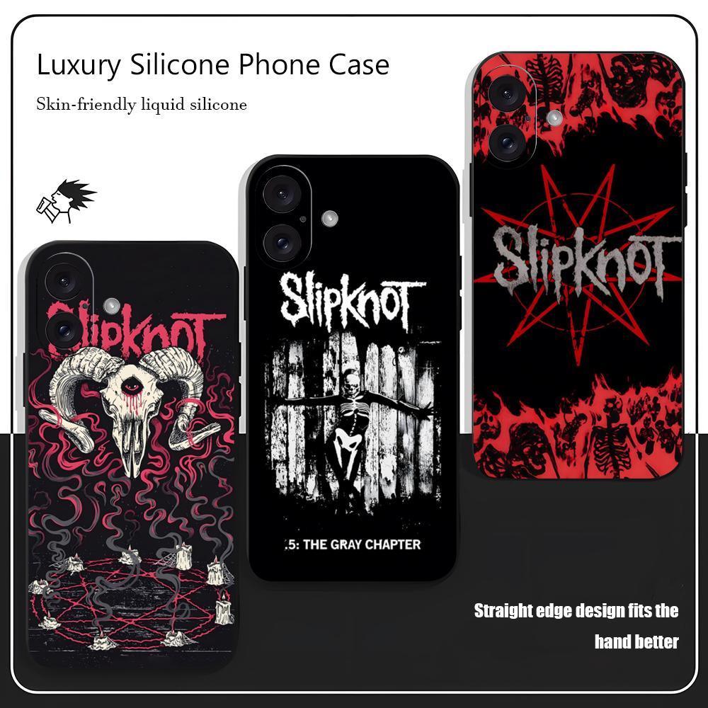 Apple Iphone 16 - S-Slipknotยอดนิยมเคสโทรศัพท์สําหรับiPhone 16 15 14 13 12