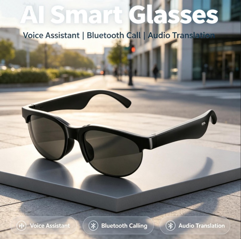 แว่นตาบลูทูธอัจฉริยะ แว่นกันแด - Smart Glasses Lens บทวิจารณ์และราคา