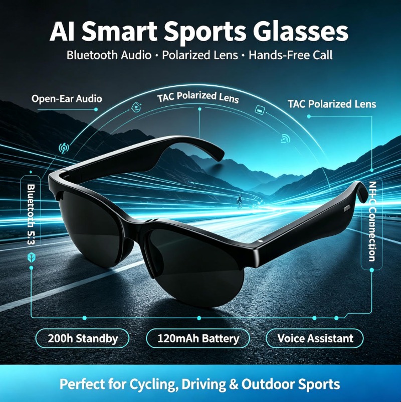 แว่นตาบลูทูธอัจฉริยะ แว่นกันแด - Smart Glasses Lens บทวิจารณ์และราคา